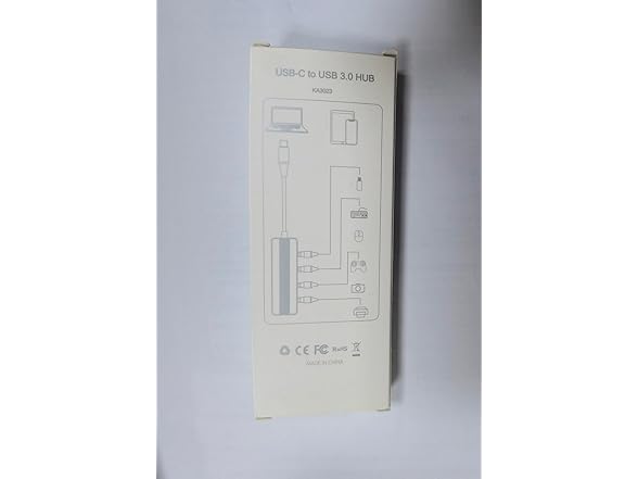 sunshot USB C Hub 4 Ports, Portable USB