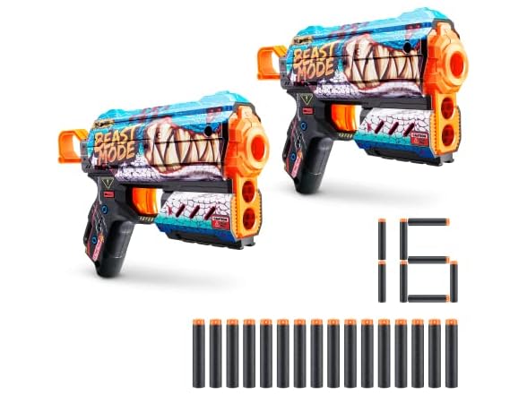 XSHOT Skins Flux Blaster with 16 Darts