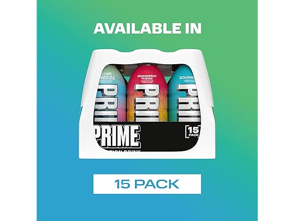 15PK PRIME Hydration VARIETY Sports Drinks