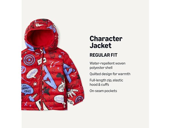 Amazon Essentials Packable Puffer Jacket (L)