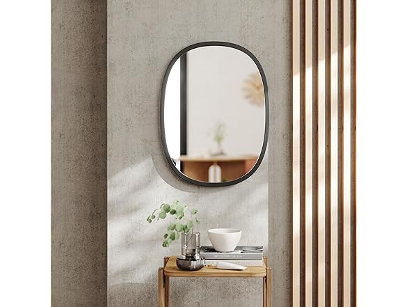 Umbra Hub Oval Mirror