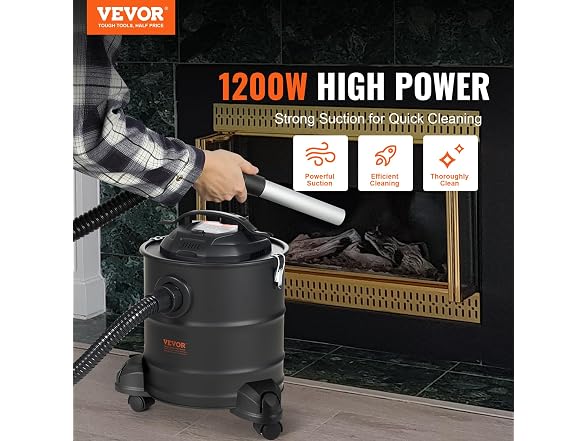 VEVOR Ash 5Gal Vacuum Cleaner