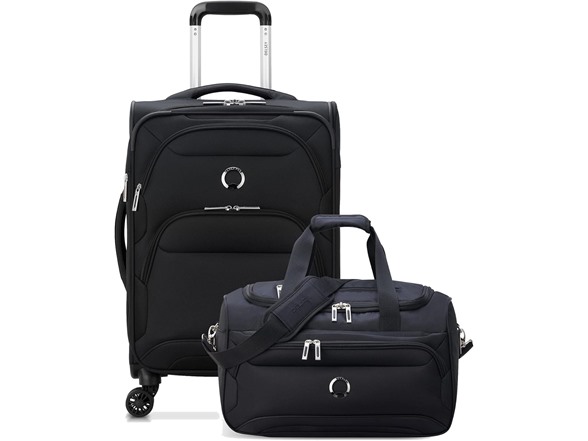 DELSEY PARIS Sky Max 2.0 Softside 2-Pc Set, Black