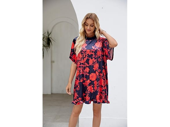 Women's Summer Vintage Velvet Dress