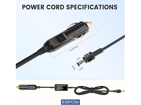 XHQLZMLE Starlink Mini Power Cord