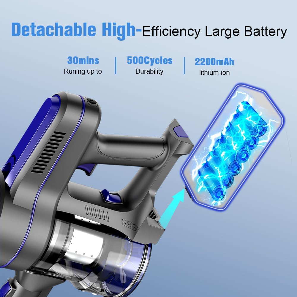 ZOKER A10PRO Direct Stick Vacuum Cordless - Gallery 12