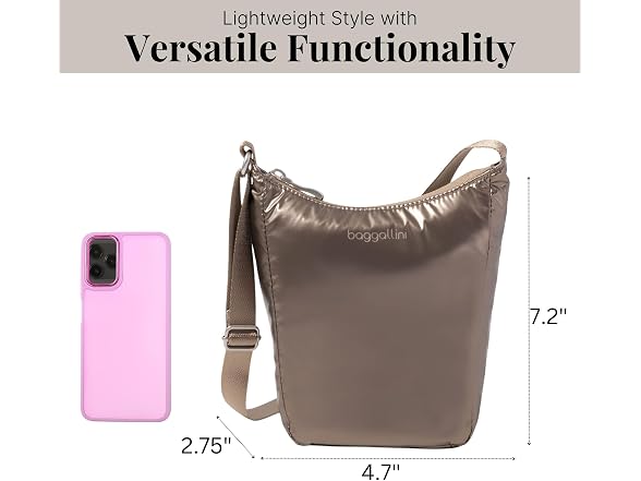 Baggallini Swift Mini Crossbody Bag for Women