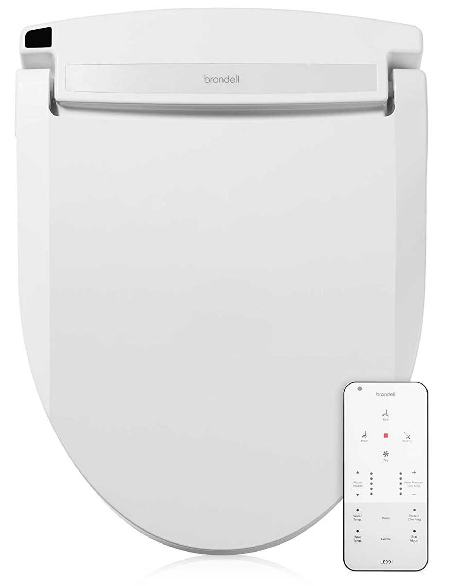 Brondell LE99 Bidet Seat with Dryer & Remote - Gallery 11