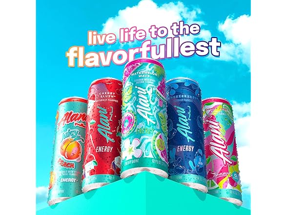 12PK Alani Nu WATERMELON WAVE, Sugar Free