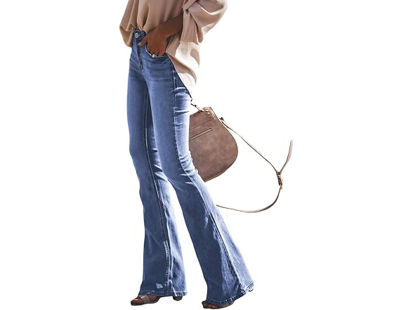 Sidefeel Women (6) Stylish Flare Jeans Bell Bottom