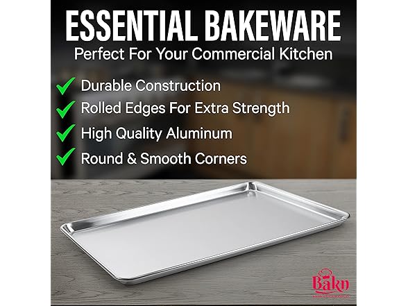 BAKN - 18x26 Sheet Pans 2 pack