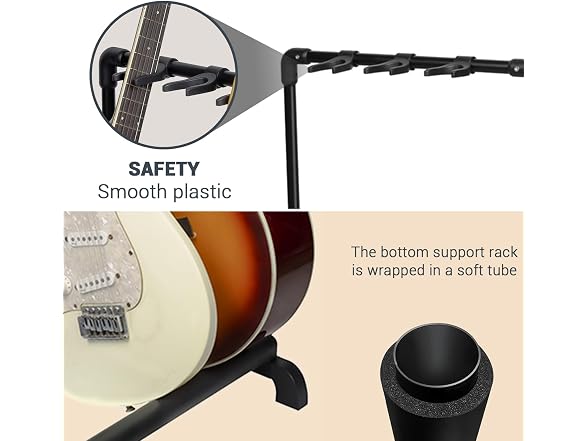 Takywep Foldable Multi Guitar Stand