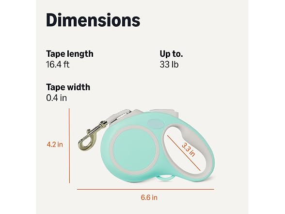 Amazon Basics Retractable Dog Leash, Double - Gallery 5