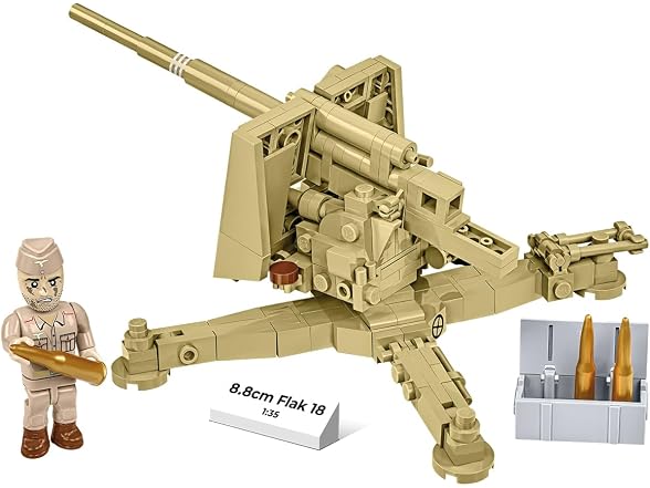 COBI Historical Collection WWII Cannon, 232 Pieces