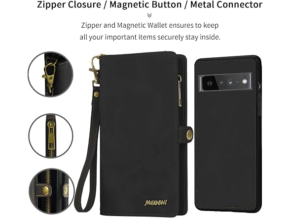 Simicoo Google Pixel 6 Wallet case