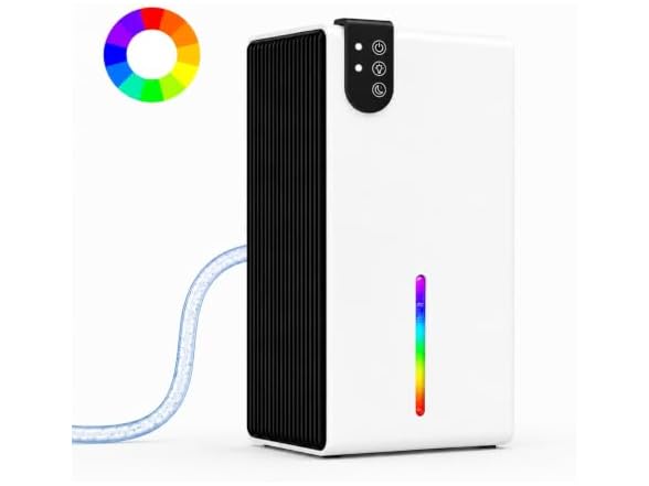 WoEleLigt Dehumidifiers for Home, White Black