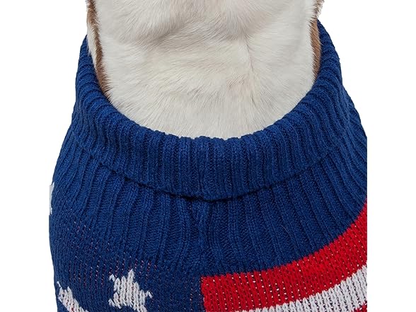 Pet Life ® Swivel Swirl Knit Pet Sweater