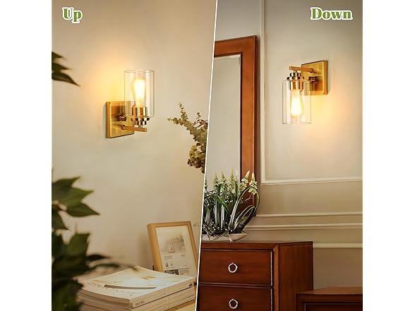 VerRon Wall Sconces, Bathroom Light Fixtures