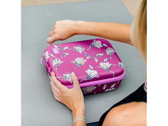 BUILT Hardshell Lunch Pack, Wild Berry Floral