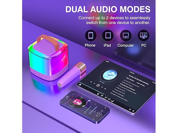 Mini Karaoke Machine for Kids