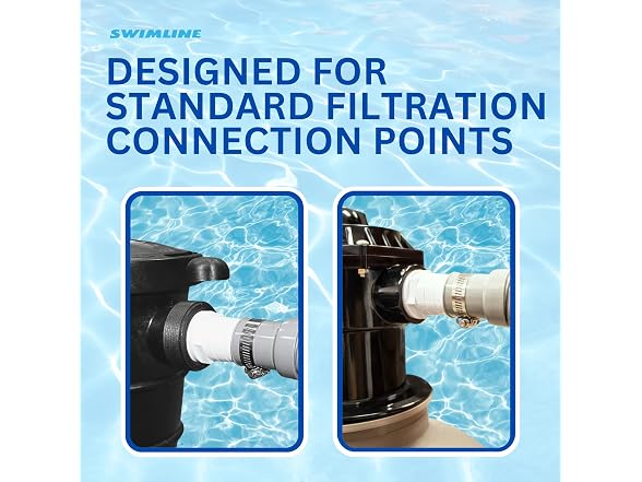 Pool Pump Filter Connection Hose W/ Cuff - Gallery 2