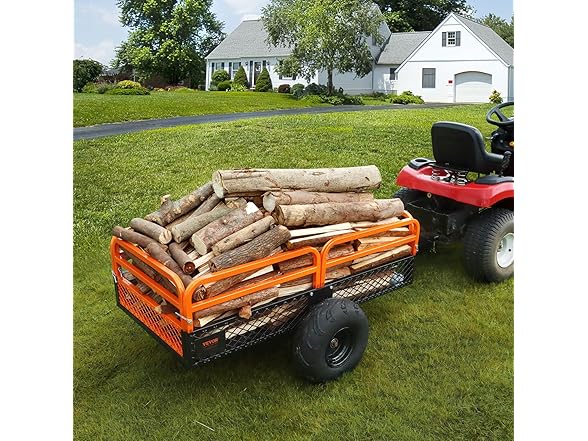 VEVOR Heavy Duty Steel ATV Dump Trailer
