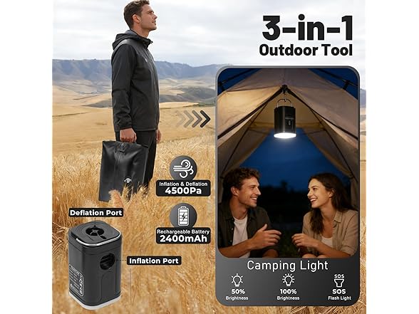 2x17L 11-Pack Travel Vacuum Bags