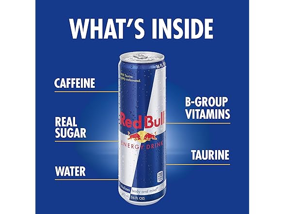 1 CT Red Bull Energy Drink, 16 Fl oz