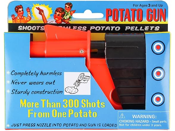 Rhode Island Novelty 6" Potato Gun