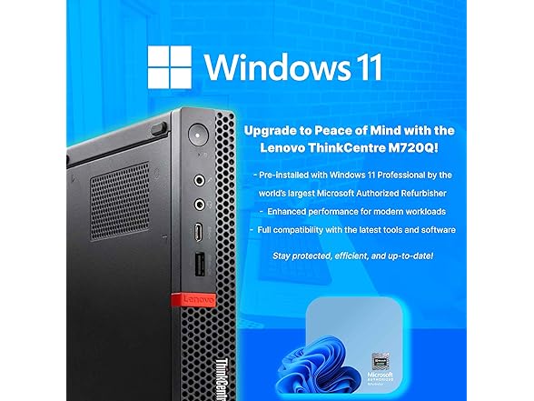 Lenovo M720Q ThinkCentre Mini PC 32GB 1TB