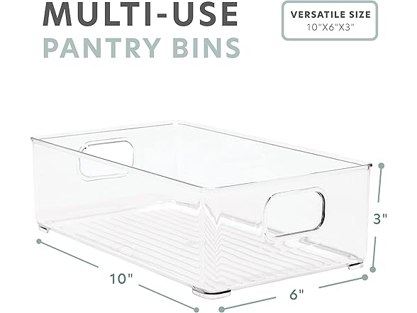 bHome & Co. 4 Cabinet Storage Organizers