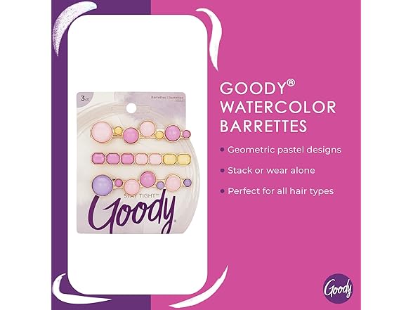 Goody Womens Hair Barrettes
