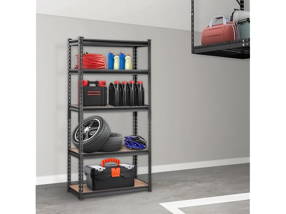 Storage Shelving Unit, 5-Tier Adjustable x60