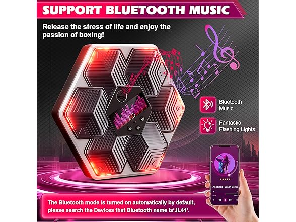 VAGAU Wall Boxing Machine with Gloves