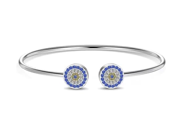 Celestara Blue Evil Eye Bracelet
