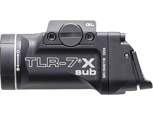 StreamLight 500 Lumens TLR-7 Sub Tactical Weapon Light Black
