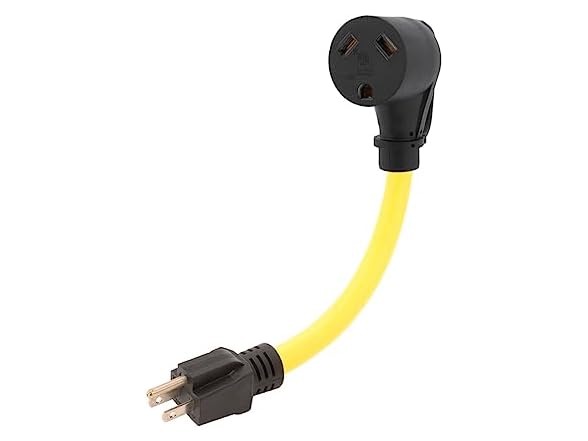Nema 5-15P to TT-30R Power Adapter Cord