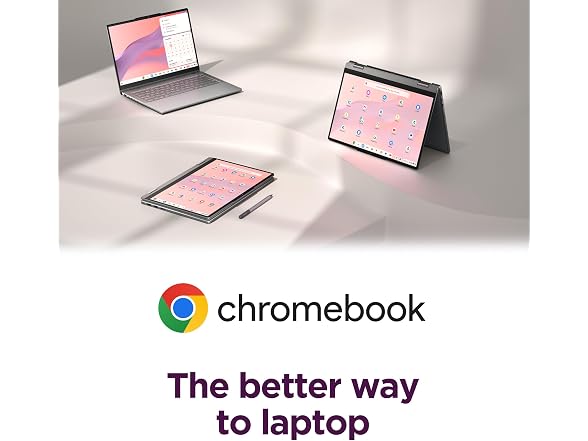 Lenovo Chromebook 2-in-1 14" Lightweight Laptop