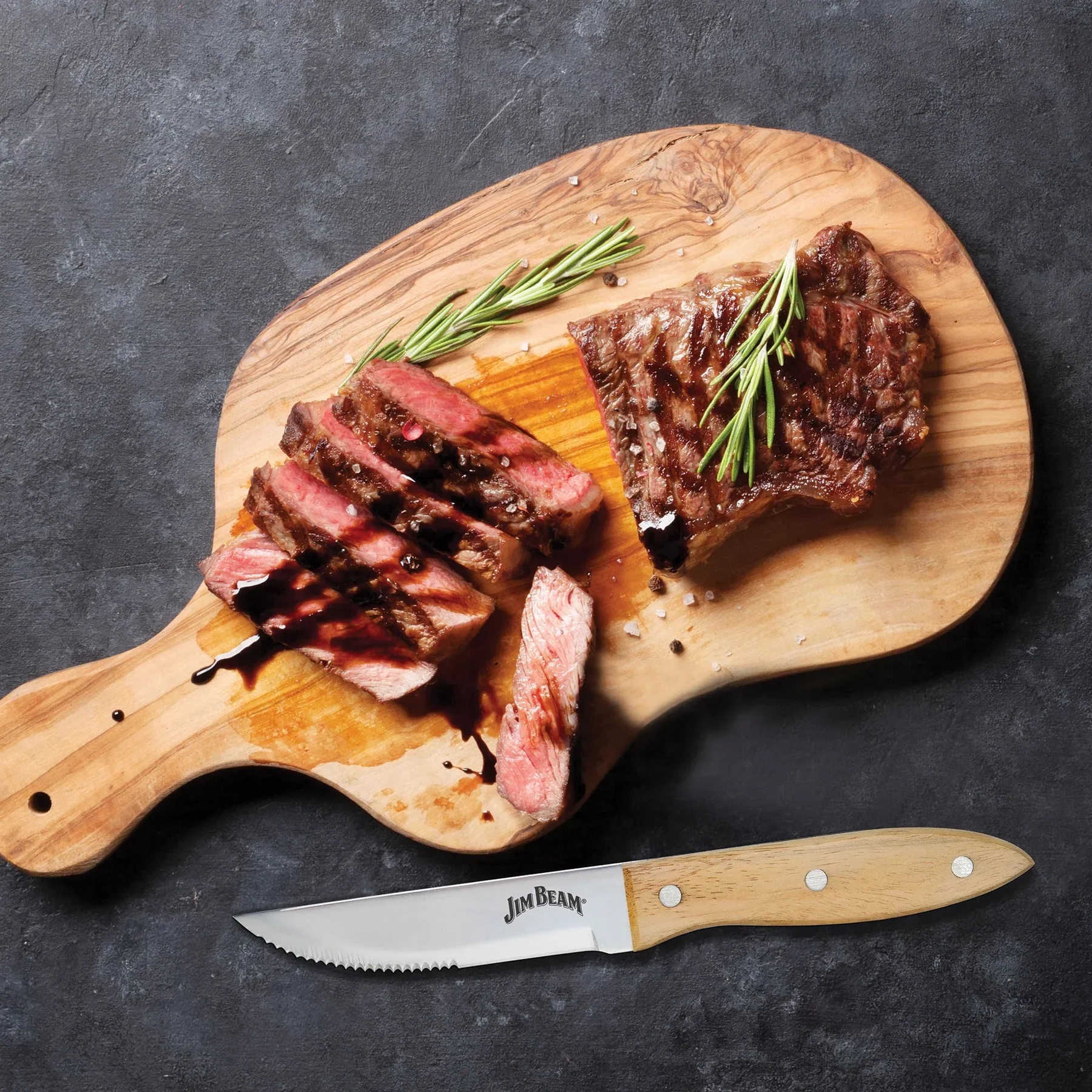 Jim Beam 4 Piece Steak Knife Set - Gallery 11