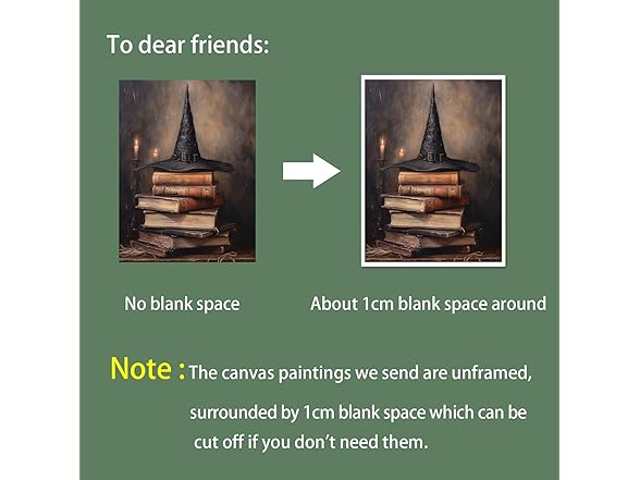 Halloween Vintage Witchy Wall Art