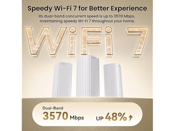 Tenda Wi-Fi 7 Mesh System BE3600 (1-Pack)