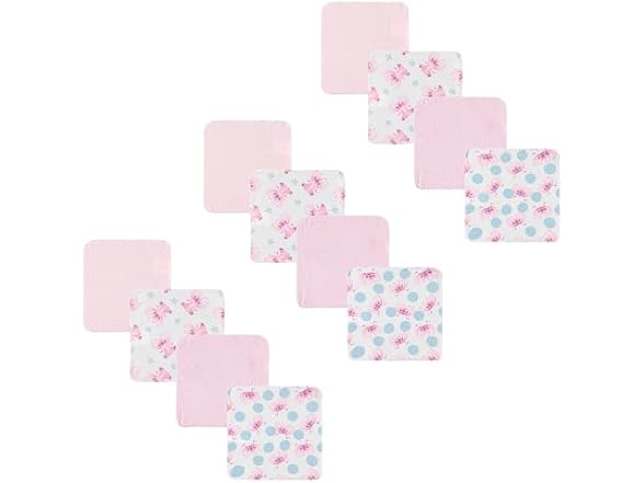 Disney Baby Washcloths 12 Pack – Ultra Soft Baby Wash Cloth