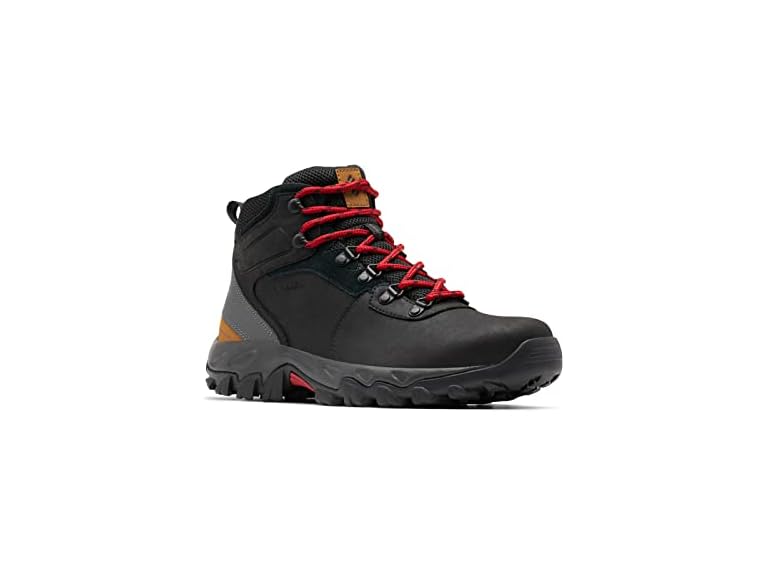 Columbia Men's Newton Ridge Plus II Waterproof, 2024 Black/Shark, 8.5