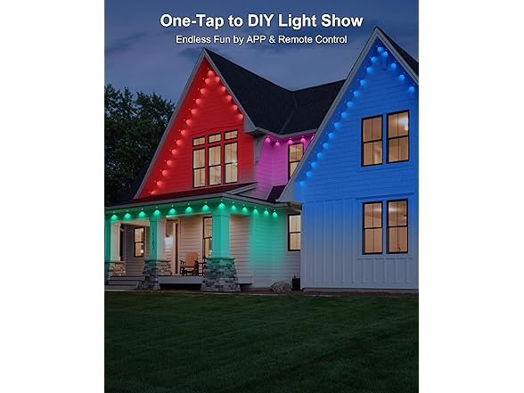 XINKAITE Permanent Outdoor Lights