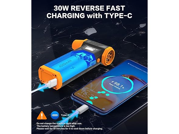 Electric Air Duster | 300000RPM