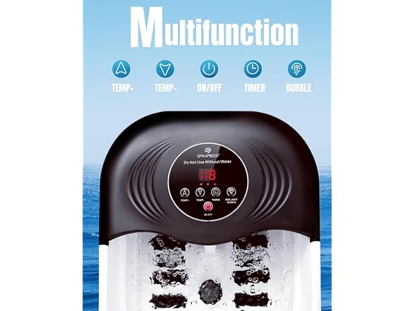 Collapsible Heated Foot Spa Bath