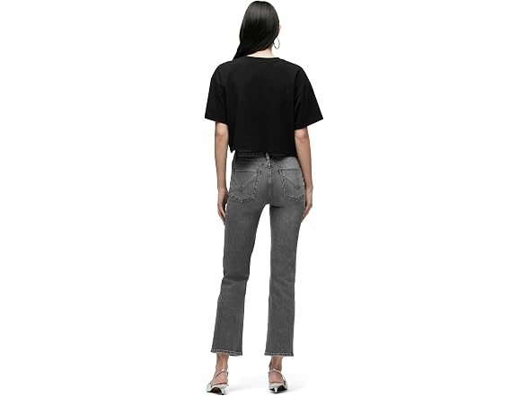 HUDSON Women's (26)  Remi High-Rise Straight Leg Ankle Jean
