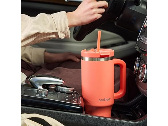 Contigo Streeterville 40oz Tumbler Coral