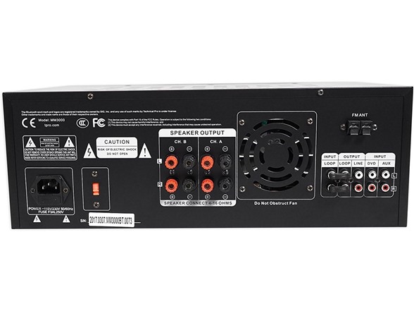 Professional Mic Mixing Amplifier