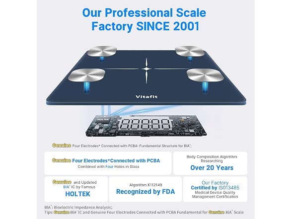 Vitafit Body Fat Scale